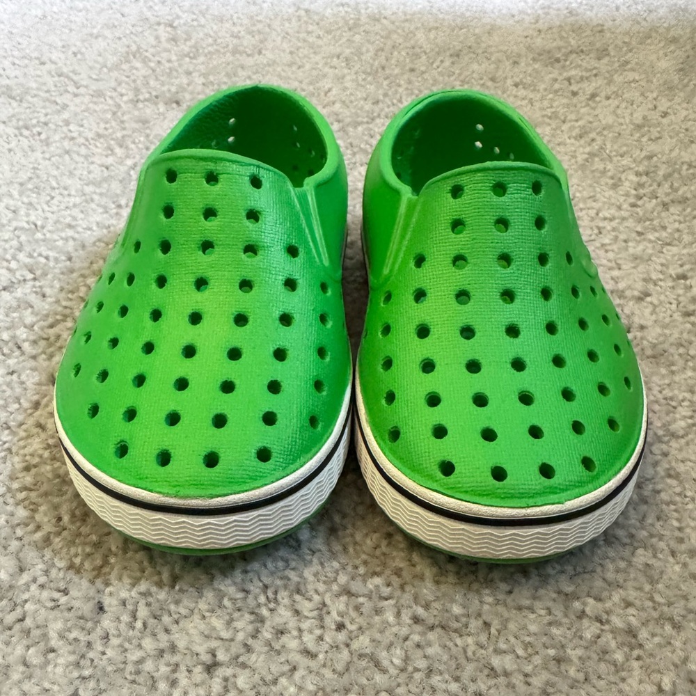 Native Shoes Miles Water Friendly Slip On Sneakers, Green, C6